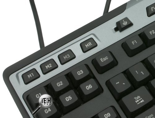 Геймерская клавиатура с подсветкой клавиш и дисплеем Logitech G510. Дополнительные кнопки