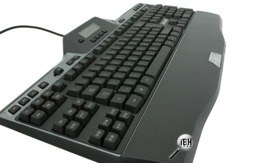 Геймерская клавиатура с подсветкой клавиш и дисплеем Logitech G510. Подставка для рук