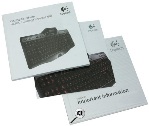 Геймерская клавиатура с подсветкой клавиш и дисплеем Logitech G510. Мануал