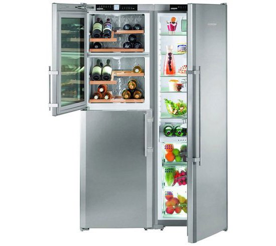 «Холодильник-шкаф» (или side-by-side) Liebherr SBSes 7165 