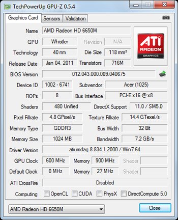Тест ноутбука Acer Aspire 7560G с процессором AMD A8: все любопытственнее и любопытственнее