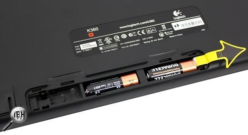 Logitech Wireless Keyboard K360. Экстерьер