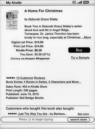 Электронный ридер Amazon Kindle 4 (2011) – обзор