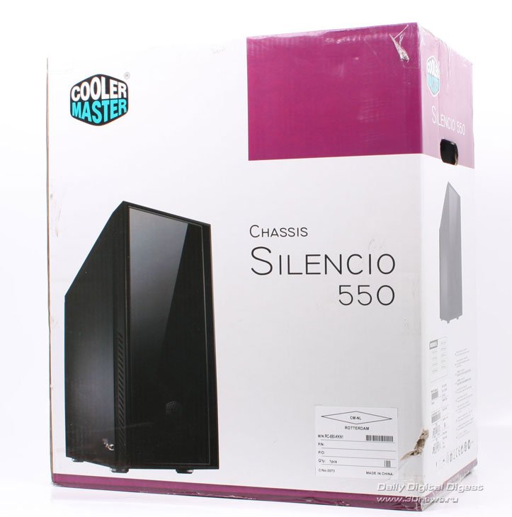Cooler Master Silencio 550 – тишина и покой