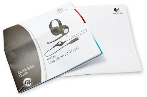 Проводная гарнитура Logitech Stereo Headset H390. Мануалы