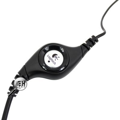 Проводная гарнитура Logitech Stereo Headset H390. Элементы управления