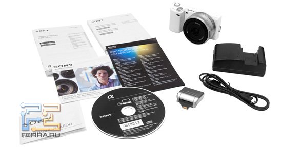 Комплект поставки Sony NEX-5N