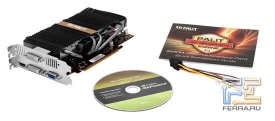 Комплект поставки Palit GTX 560 Ti Twin Light Turbo 1024