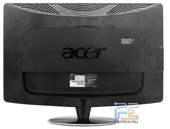 Acer DX241H, вид сзади