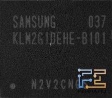 Чип Samsung KLM2G1DEHE-B10