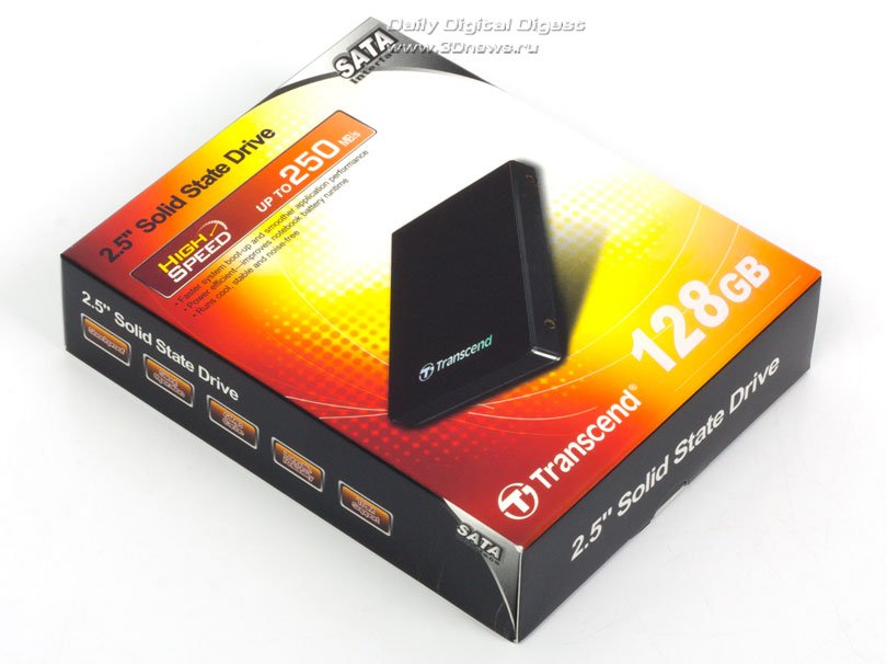 Transcend 128Gb TS128GSSD25S-M против SSD на базе Sandforce