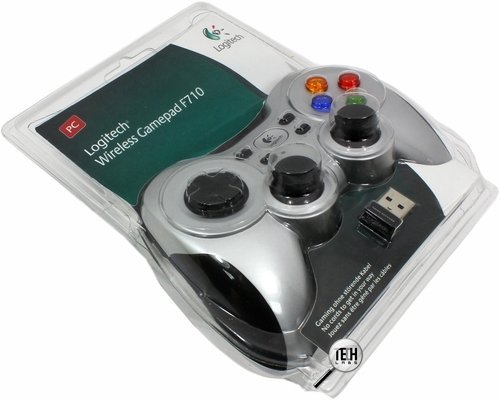 Logitech Wireless Gamepad F710. Упаковка