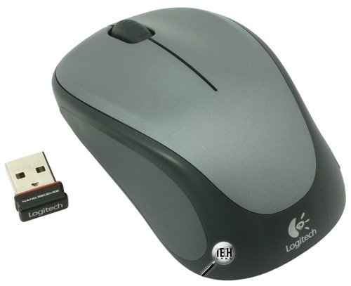 Беспроводная ноутбучная мышь Logitech M235. Мышь, ресивер