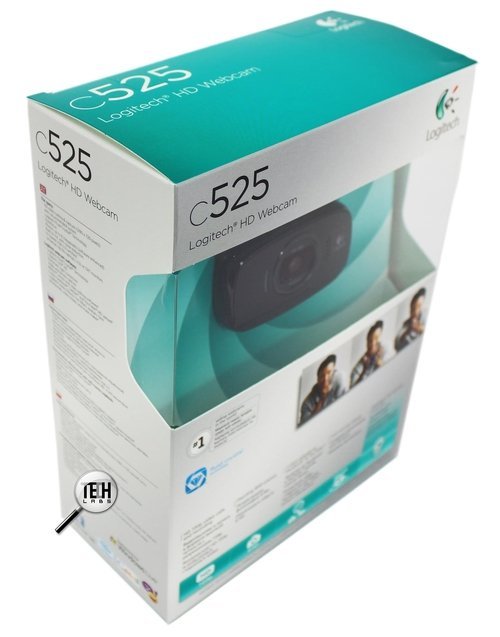 Logitech HD Webcam C525. Упаковка