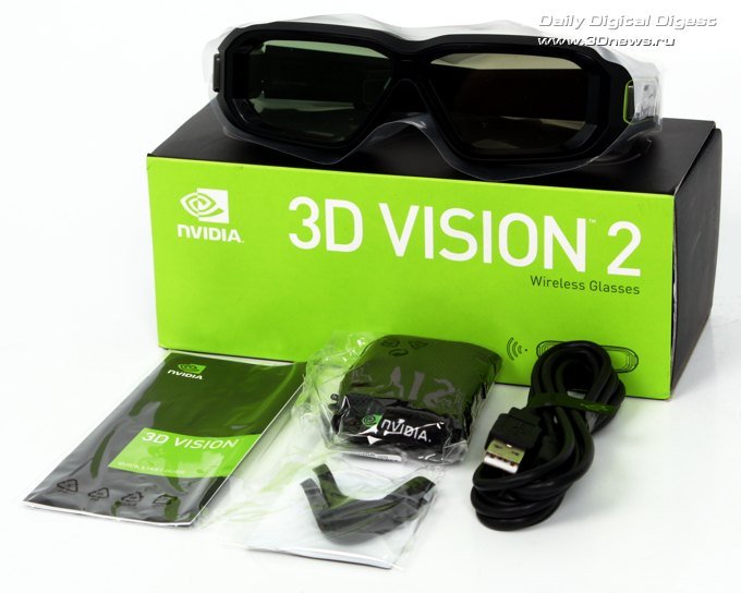 27-дюймовый LED 3D-монитор Asus VG278H и NVIDIA 3D Vision 2