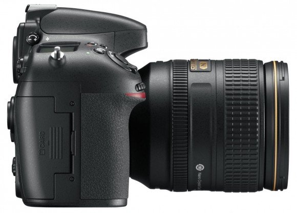 Nikon D800, вид справа