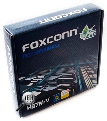 Материнская плата Foxconn H67M-V. Упаковка