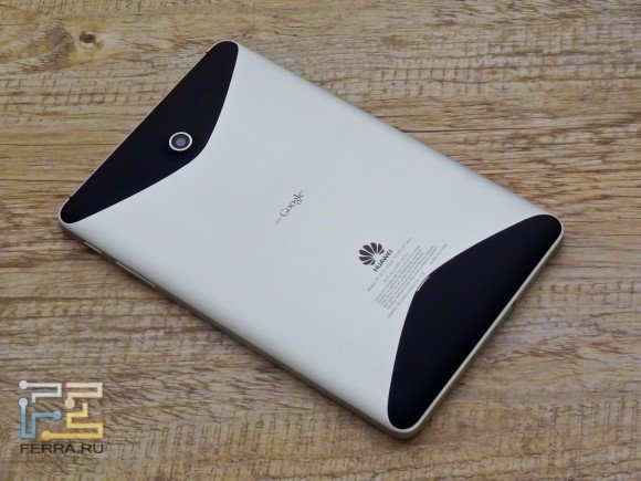 Huawei MediaPad — вид сзади