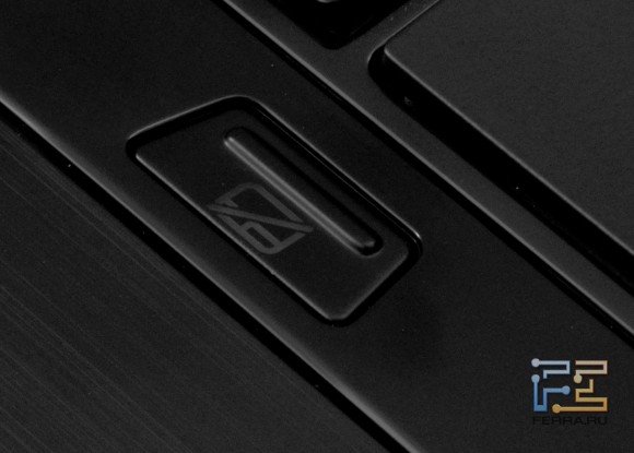 Кнопка выключения тачпада MSI GT783