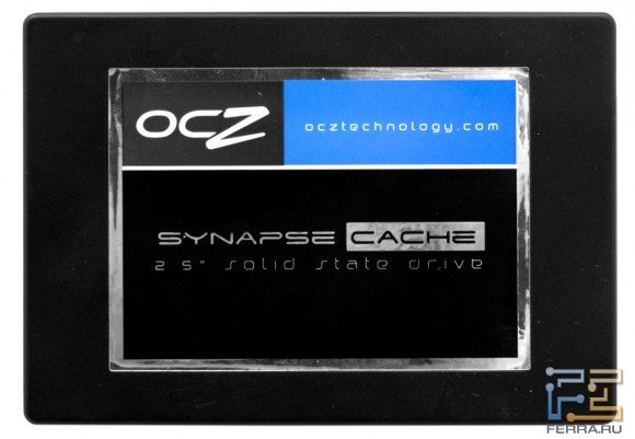 Стикер с названием модели OCZ Synapse Cache