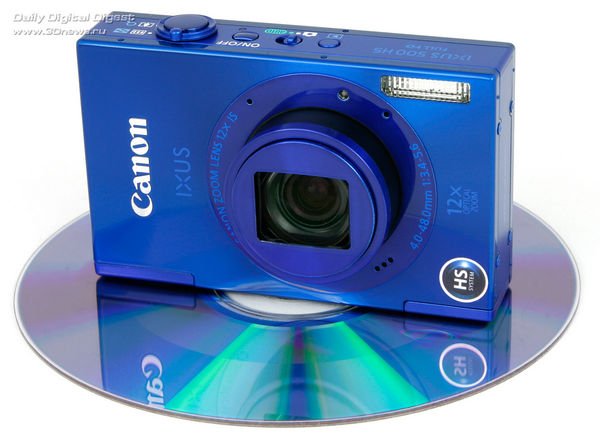 Canon Digital IXUS 500 HS – минимализм, стиль и мощный зум
