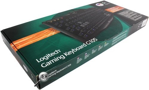 Logitech Gaming Keyboard G105. Упаковка