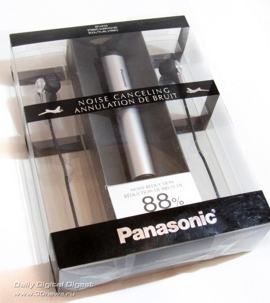 Наушники Panasonic RP-HC55 – карманный выключатель шума