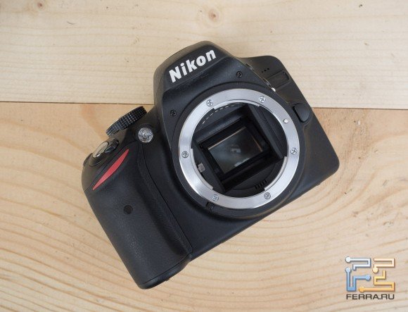 Байонет Nikon F на примере камеры Nikon D3200