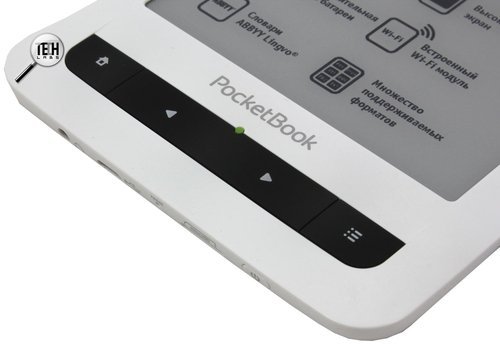 PocketBook Touch. Внешний вид и эргономика