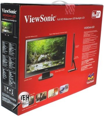 ViewSonic VX2453mh-LED. Упаковка