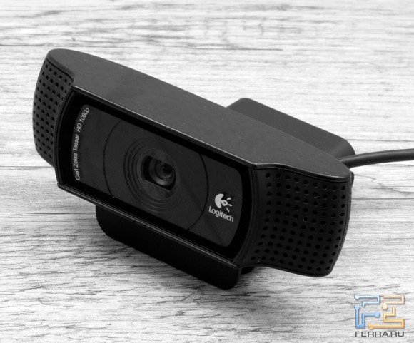 Общий вид веб-камеры Logitech HD Pro Webcam C920
