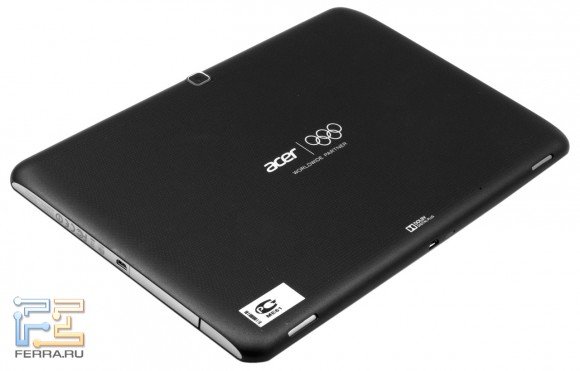 Acer Iconia Tab A510. Вид сзади