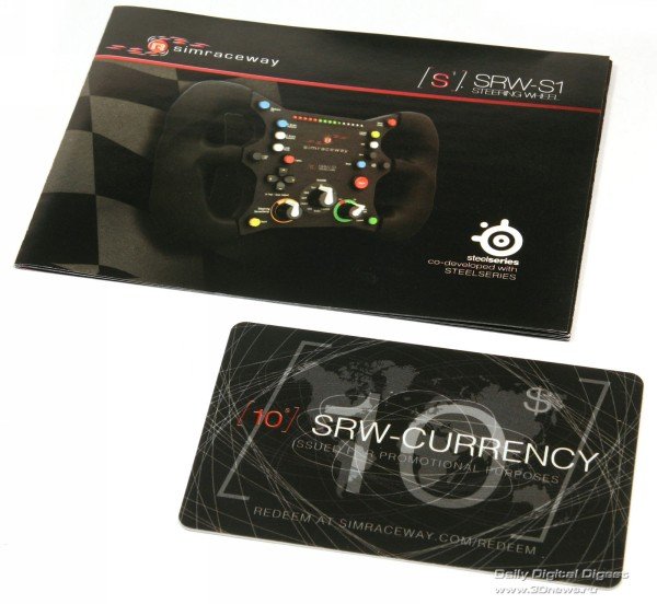 Игровой манипулятор SteelSeries SRW-S1 Steering Wheel: рулите в воздухе