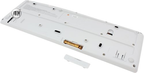Беспроводная клавиатура для ноутбука Logitech K 270. Днище корпуса