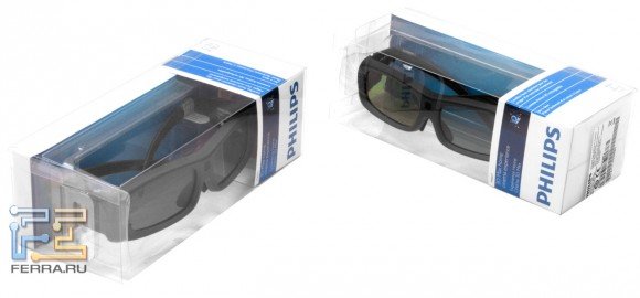 3D-очки от Philips 40PFL5507T (приобретаются отдельно)