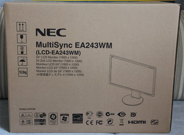 Монитор NEC MultiSync EA243WM 24 дюйма – обзор