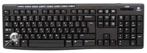 Клавиатура Logitech K200. Клавиши