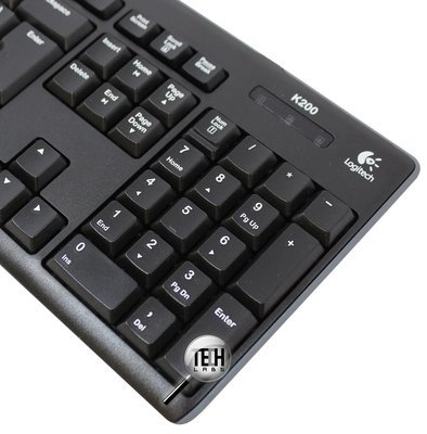 Клавиатура Logitech K200. Общий вид