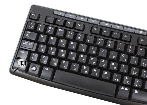 Клавиатура Logitech K200. Общий вид