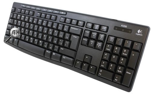 Клавиатура Logitech K200. Общий вид