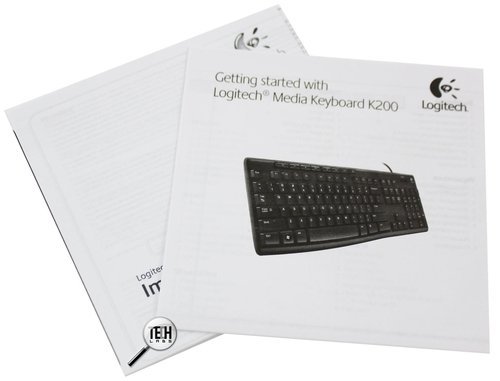 Клавиатура Logitech K200. Мануалы