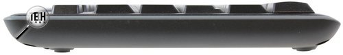 Клавиатура Logitech K200. Вид сбоку
