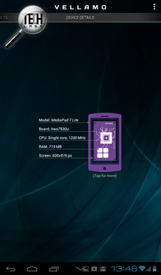 Huawei MediaPad – скриншот
