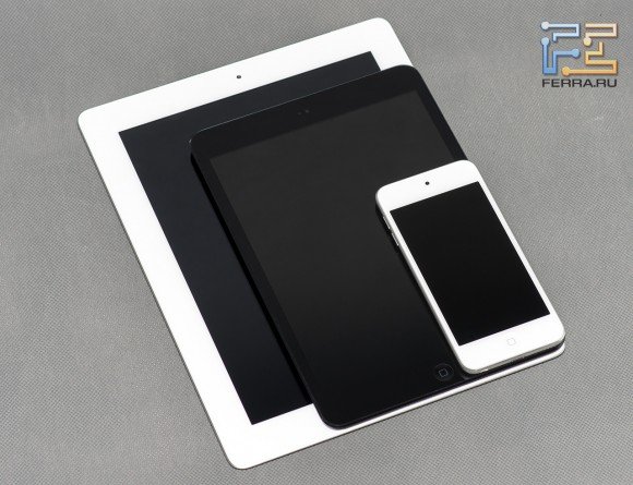 iPad, iPad mini и iPod touch