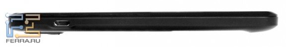 Левая грань Huawei Ascend D1