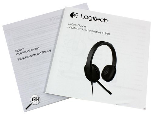Logitech H540 – инструкция