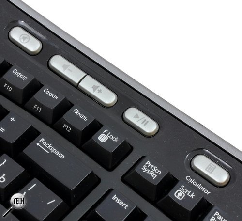 Эргономичная проводная клавиатура Microsoft Natural Ergonomic Keyboard 4000. Медиакнопки