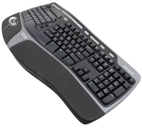 Эргономичная проводная клавиатура Microsoft Natural Ergonomic Keyboard 4000. Общий вид