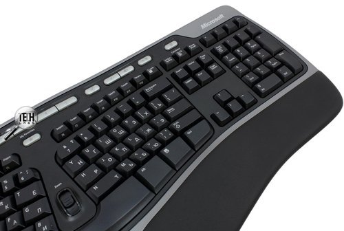 Эргономичная проводная клавиатура Microsoft Natural Ergonomic Keyboard 4000. Горячие кнопки