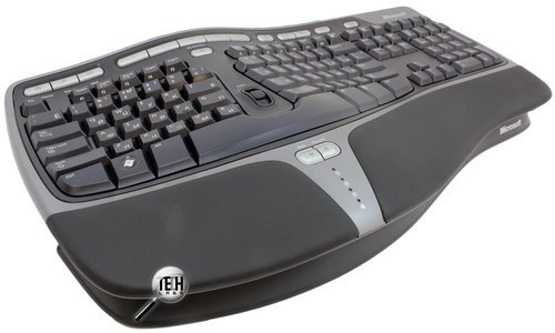 Эргономичная проводная клавиатура Microsoft Natural Ergonomic Keyboard 4000. Общий вид